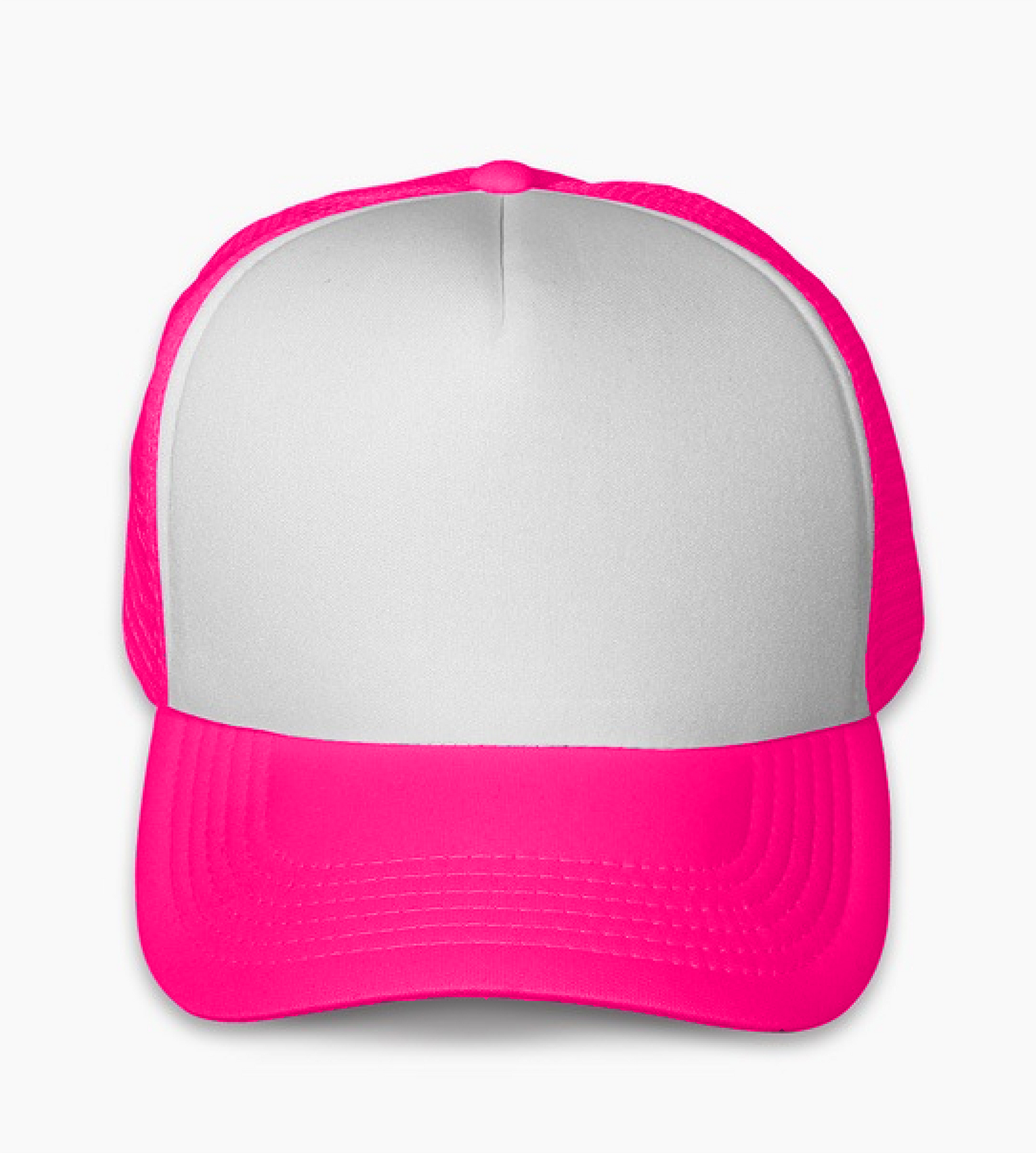 Gorra de Malla Color Rosa Neón