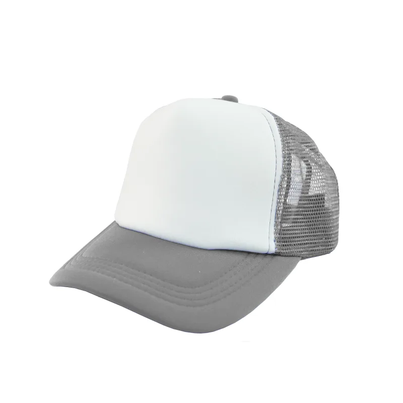 Gorra de Malla Color Gris